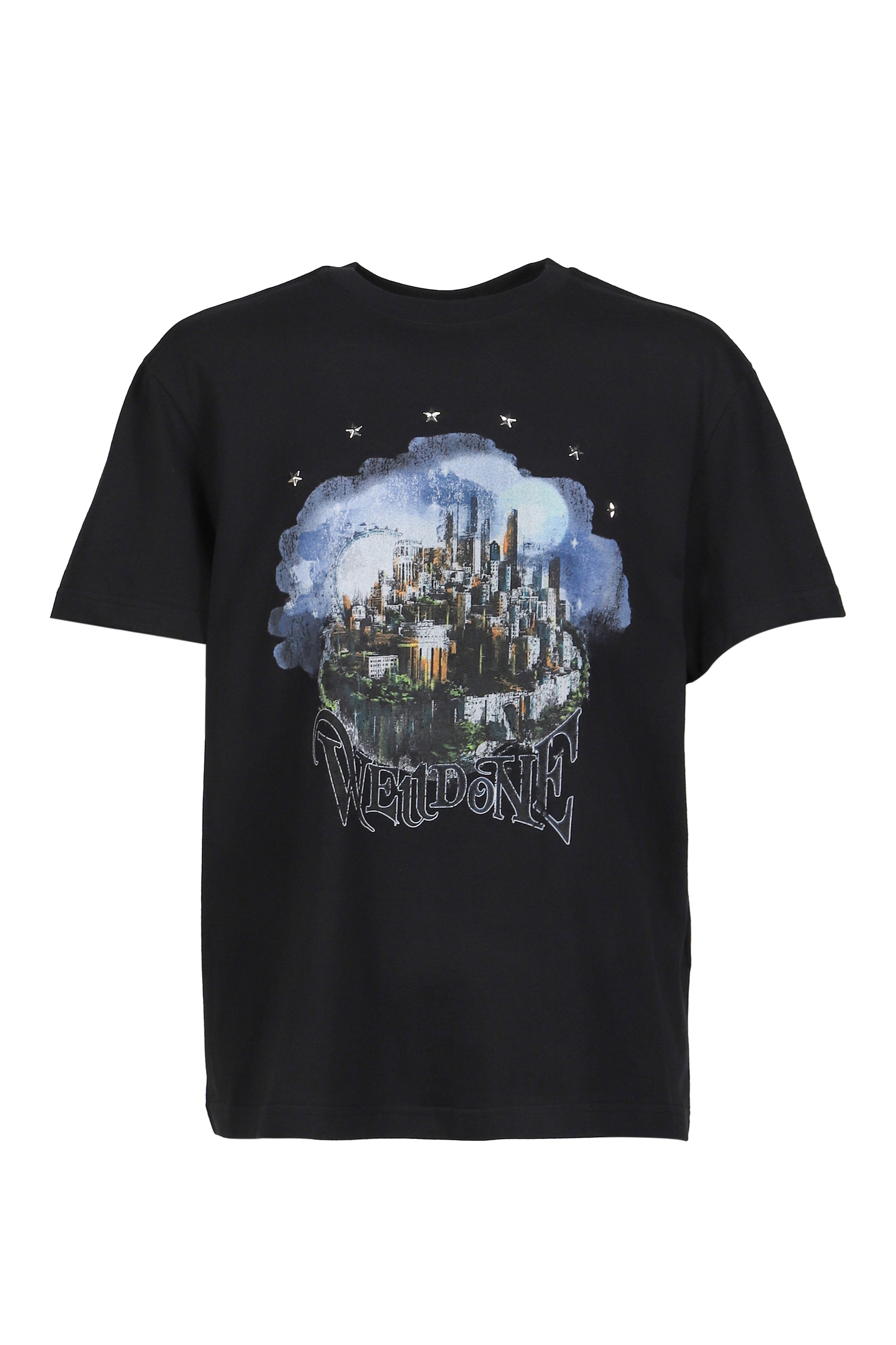 CITY REGULAR-FIT T-SHIRT / BLK
