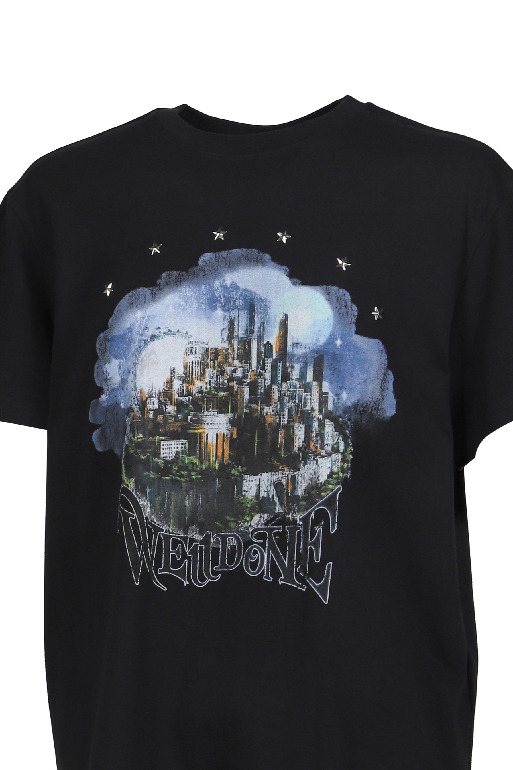 CITY REGULAR-FIT T-SHIRT / BLK