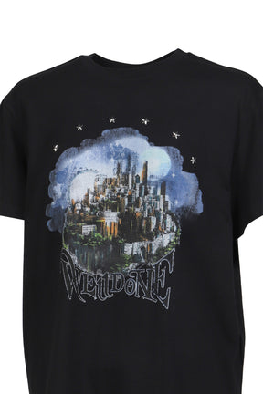 CITY REGULAR-FIT T-SHIRT / BLK