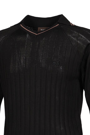 ROOTS POLO SHIRT / BLK