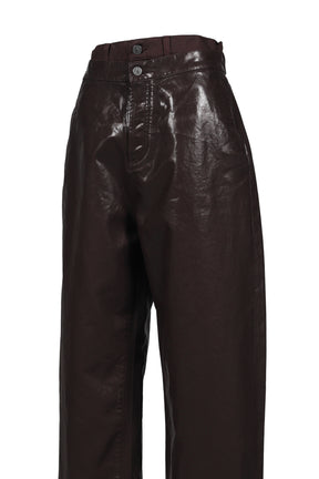 LONG PANT / PLUM