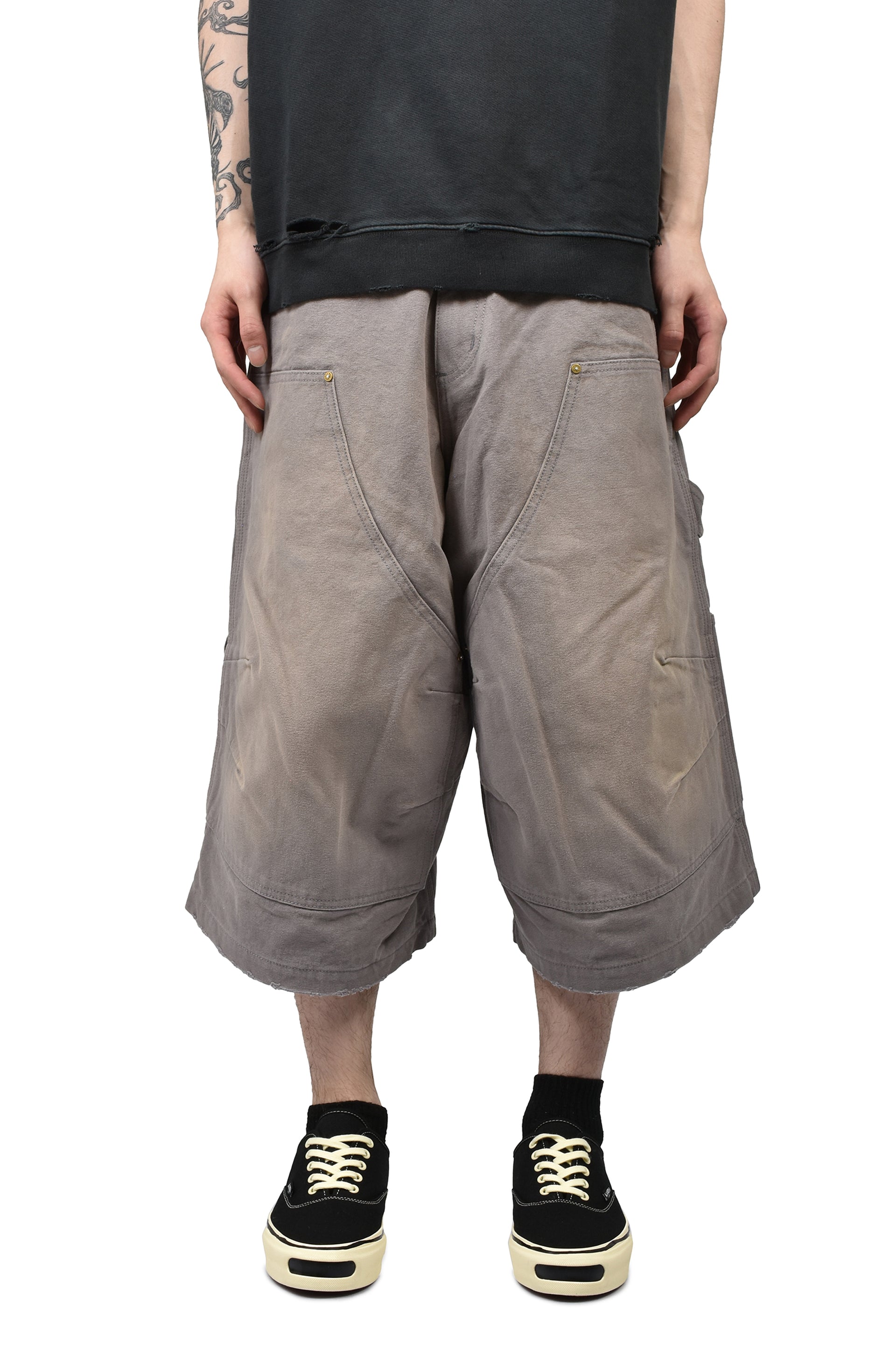 STOCKTON DBL KNEE SHORT / CONCRETE