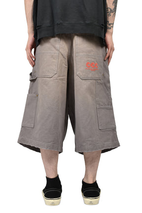 STOCKTON DBL KNEE SHORT / CONCRETE