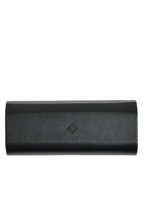 BOW-ADORNED TEMPLE GLASSES / BLK