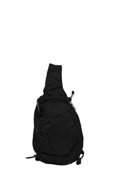 NYLON B CROSSBODY BACKPACK / BLK