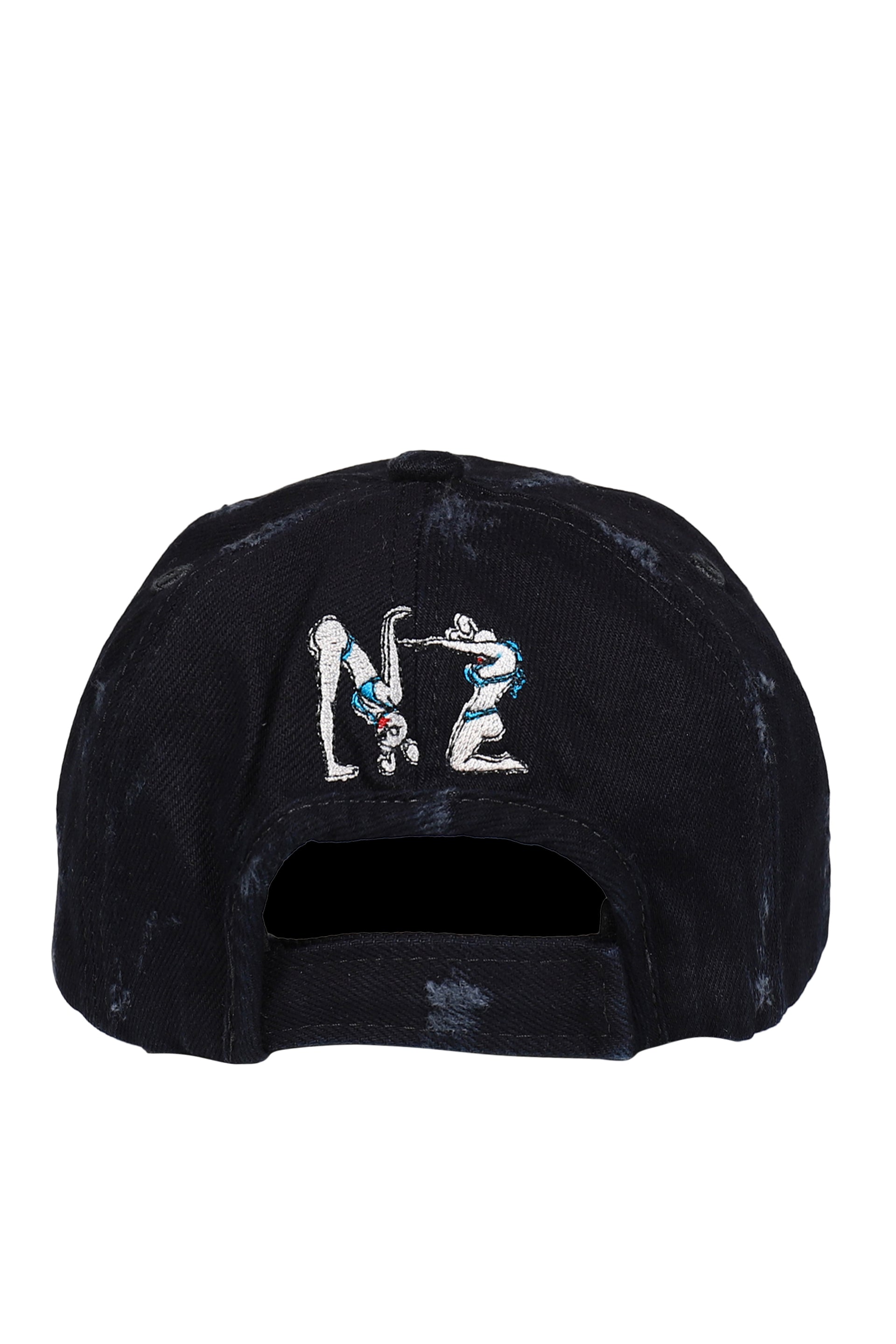 WE NEED TO BE CAUTIOUS!! BASEBALL HAT / BLK