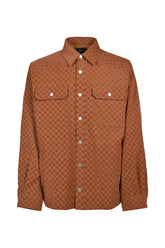 FAUX SUEDE NEW RICH SHIRT / BRW