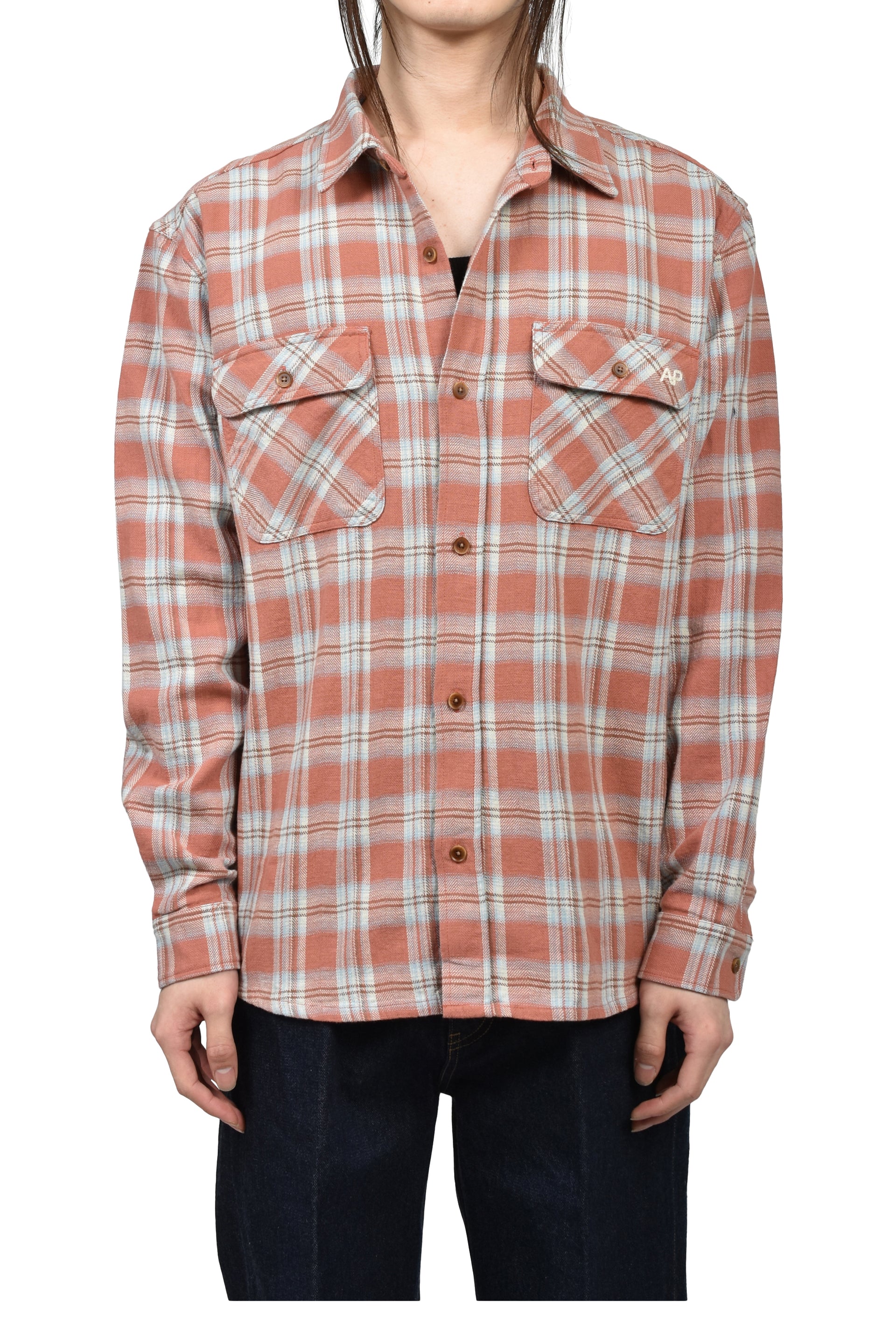 FRONTIER WORK SHIRT / RED PLAIDS