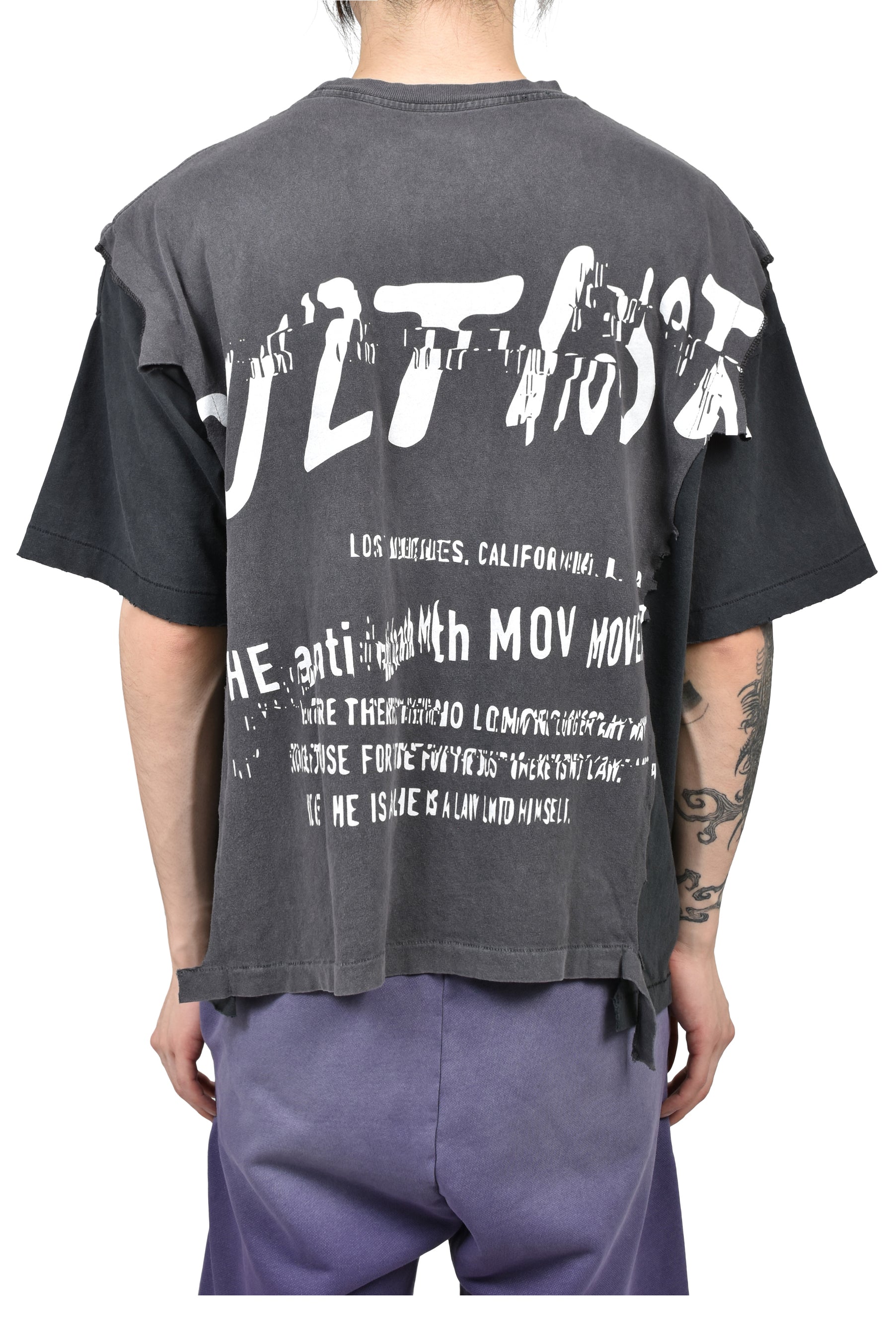 MODA APOCRYPHA QUAD TEE / BLK