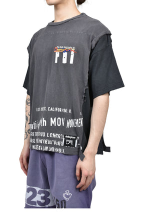 MODA APOCRYPHA QUAD TEE / BLK