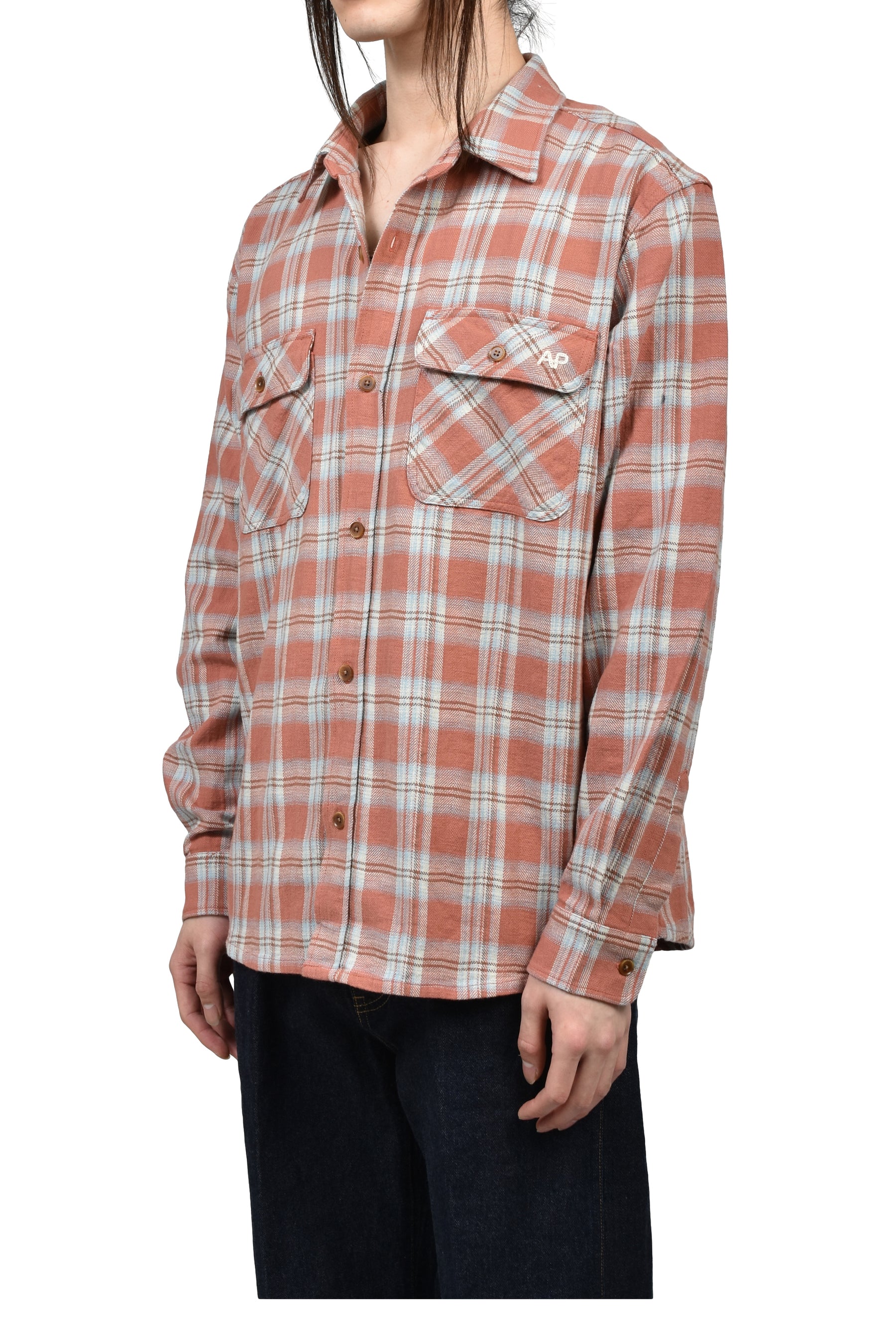 FRONTIER WORK SHIRT / RED PLAIDS