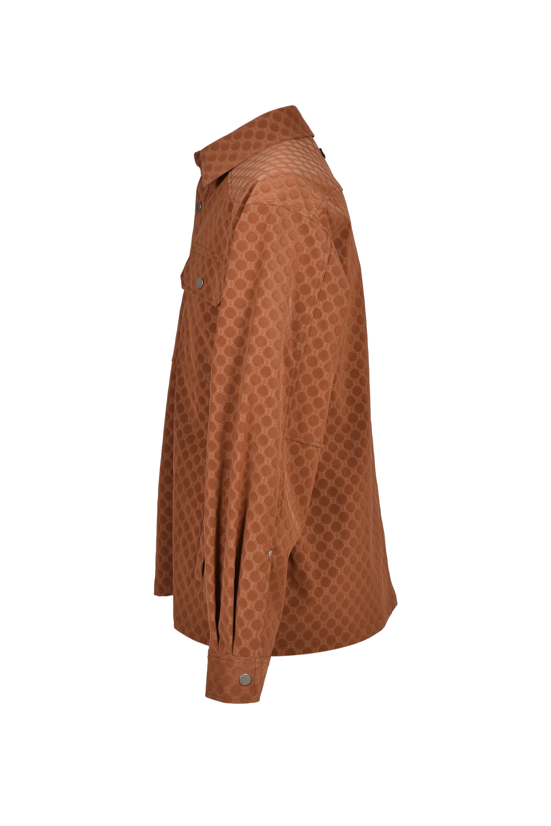 FAUX SUEDE NEW RICH SHIRT / BRW