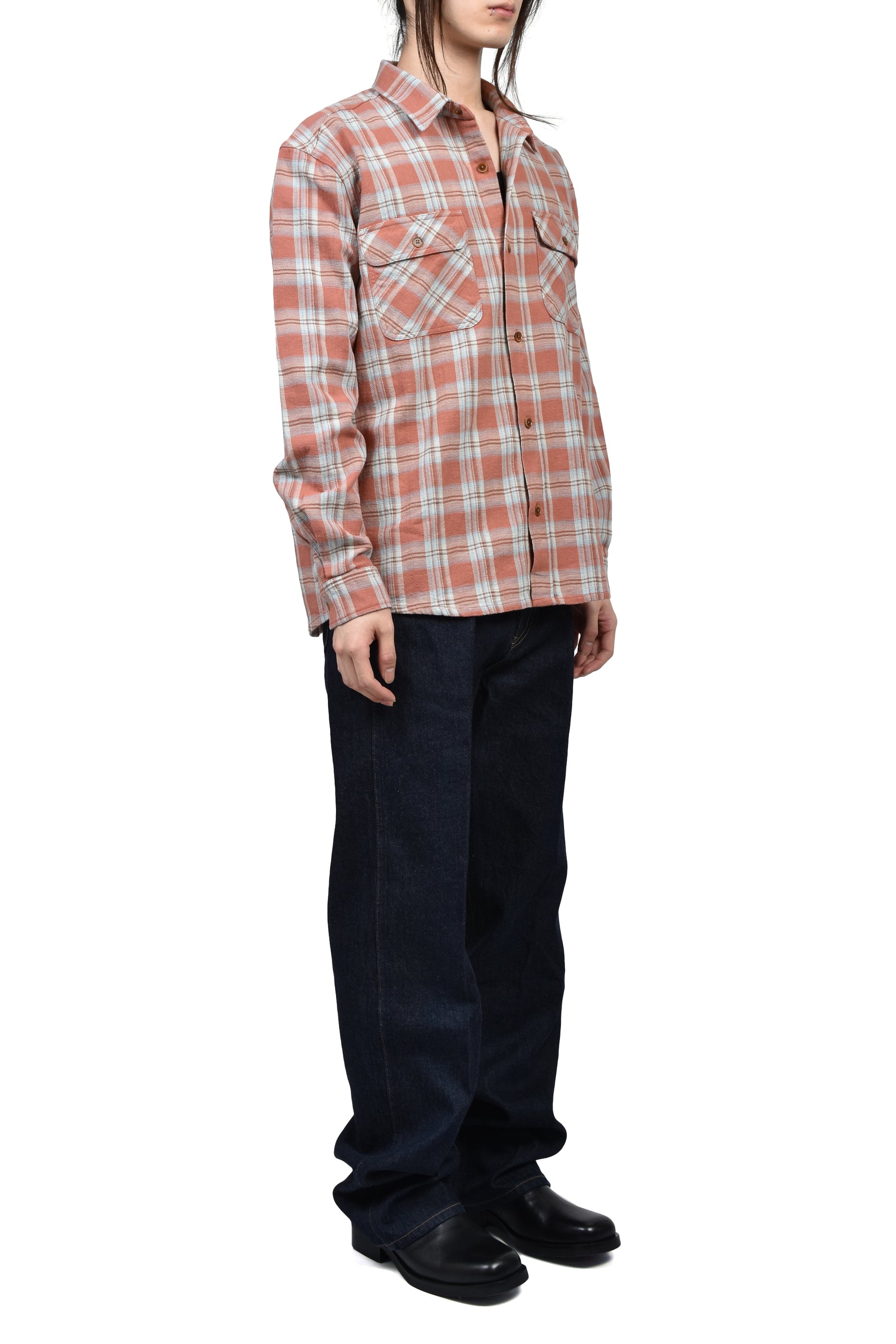 FRONTIER WORK SHIRT / RED PLAIDS
