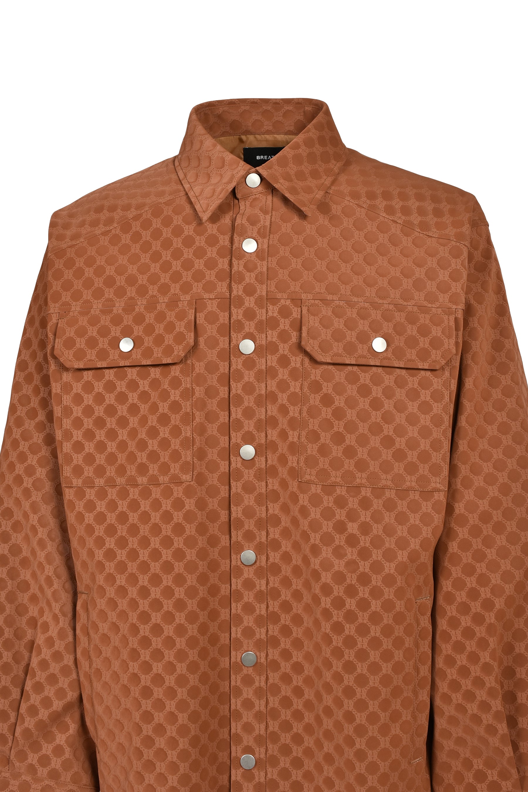 FAUX SUEDE NEW RICH SHIRT / BRW