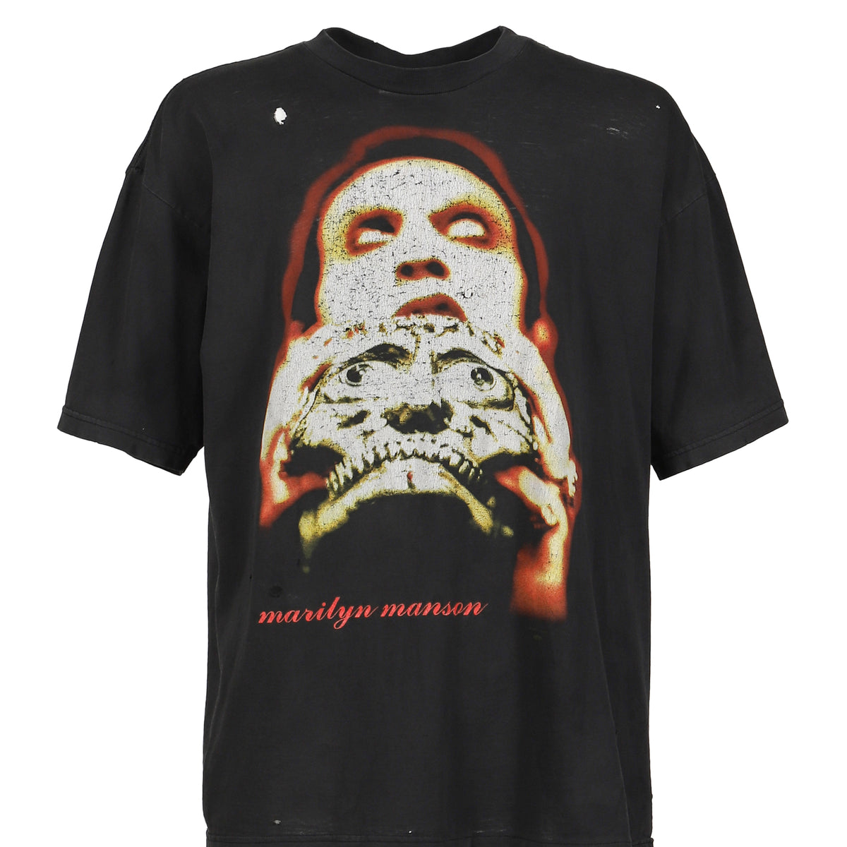 EARTHLING Earthling SS26 MARILYN MANSON VINTAGE TEE / GRY - NUBIAN