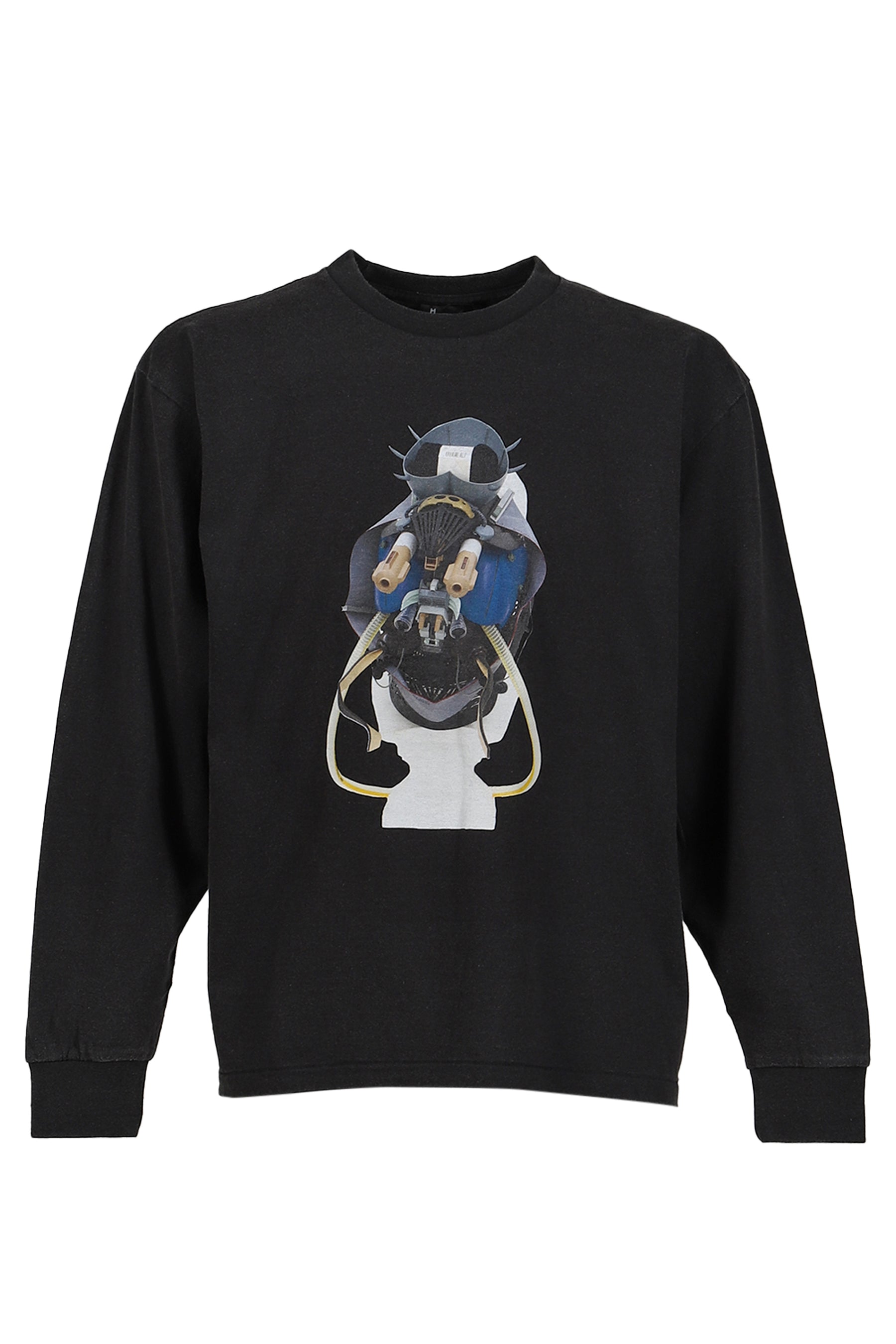 TOBY L/S TEE / BLACK