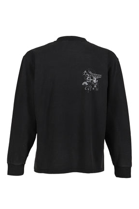 TOBY L/S TEE / BLACK