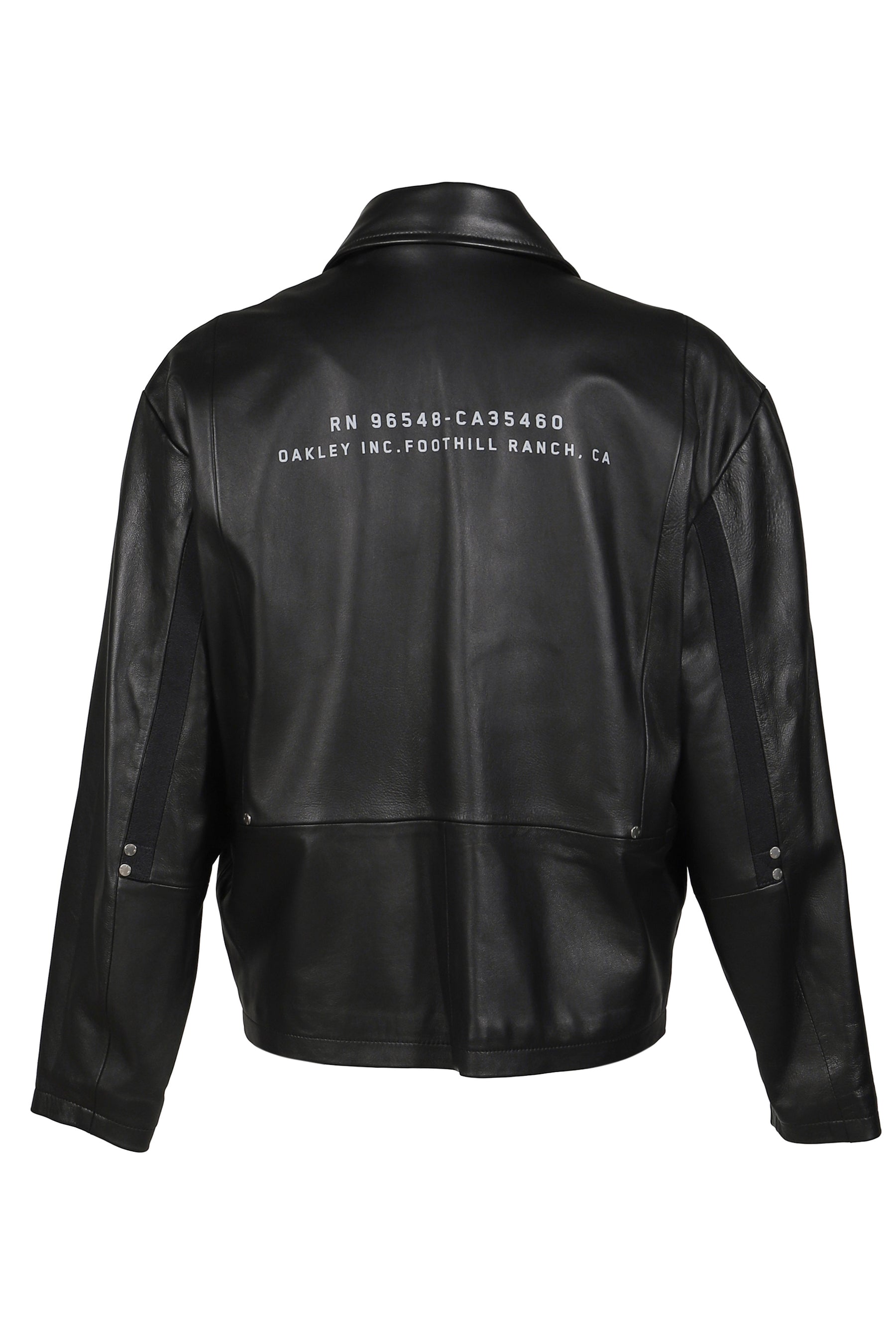 LEATHER JACKET / BLK