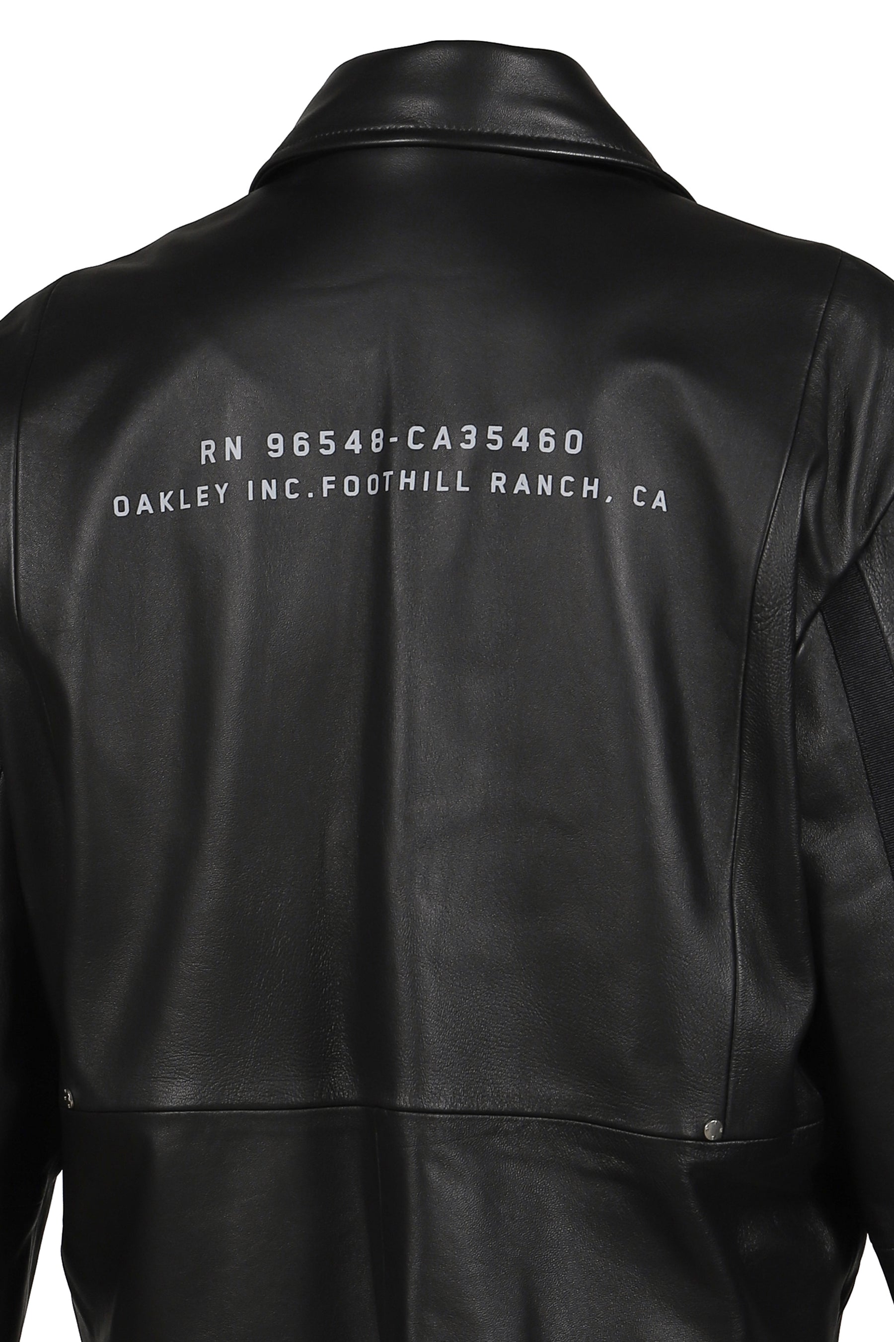 LEATHER JACKET / BLK