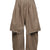 PAPUSZA DRAPE DENIM TROUSERS / BEI