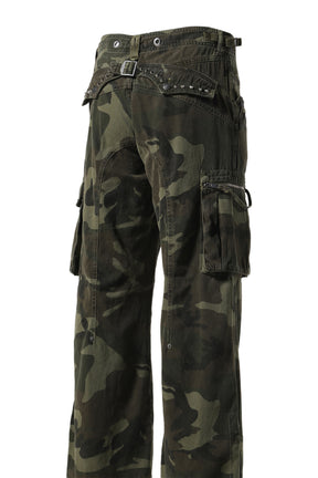Jaded London TROOPER CAMO CARGO PANT / CAMO