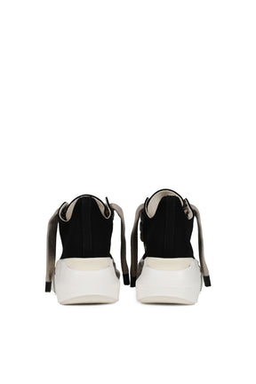JUMBOLACE ABSTRACT LOW SNEAKS / BLK/MILK 