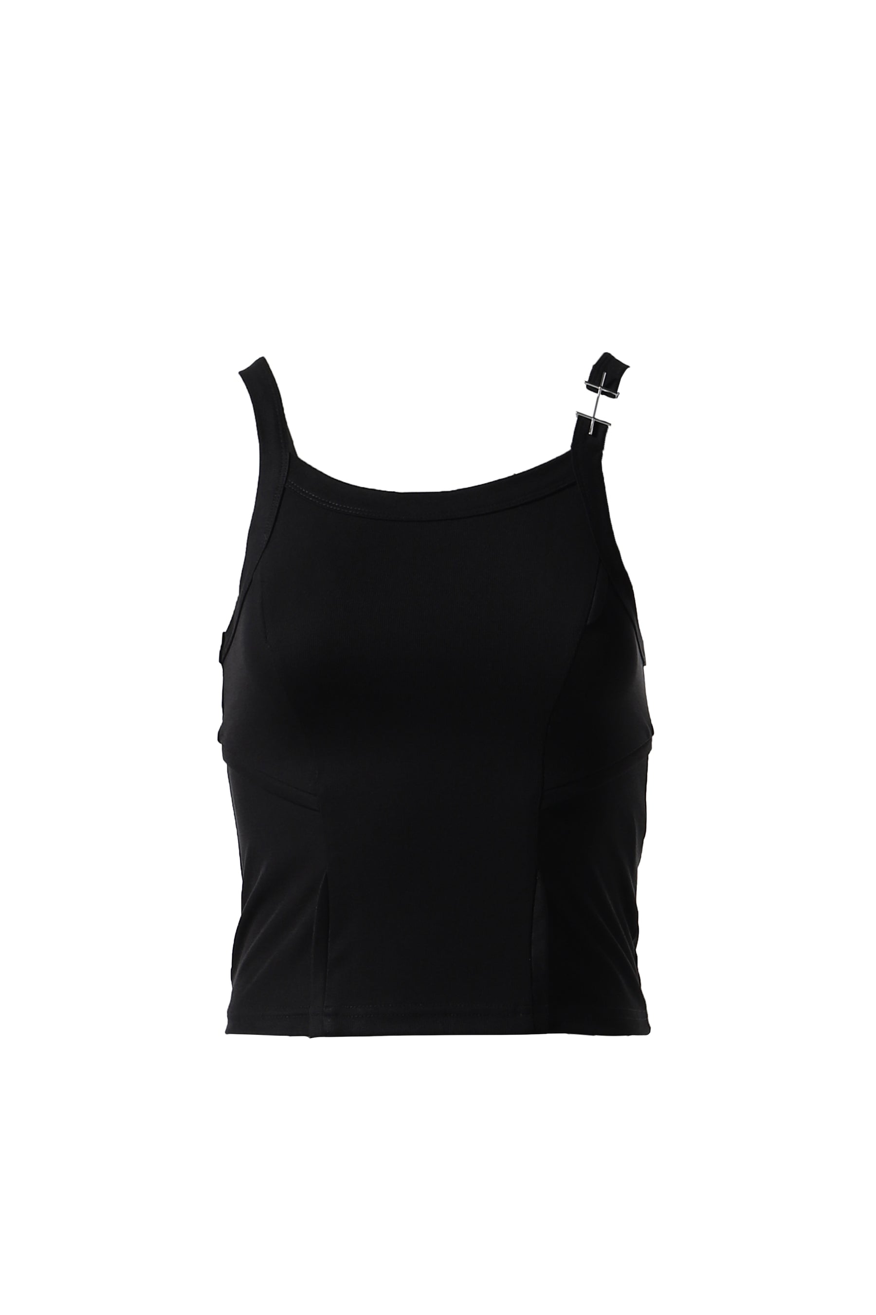 PLICATE TANK TOP / BLK