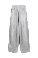 H.D. TRACK PANT - COTTON JERSEY / DAMAGED (20TH EXCLUSIVE) / GRY