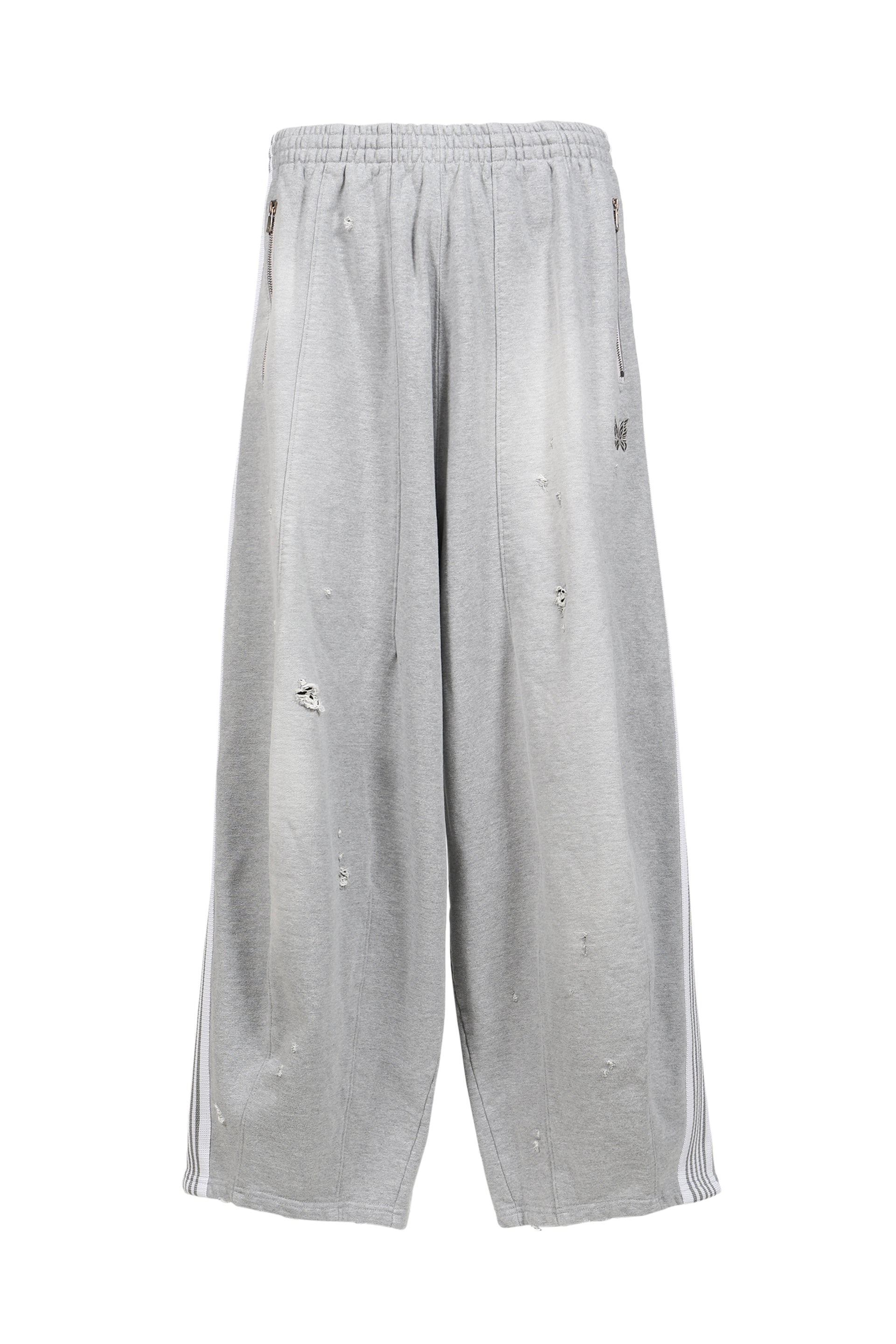 H.D. TRACK PANT - COTTON JERSEY / DAMAGED (20TH EXCLUSIVE) / GRY