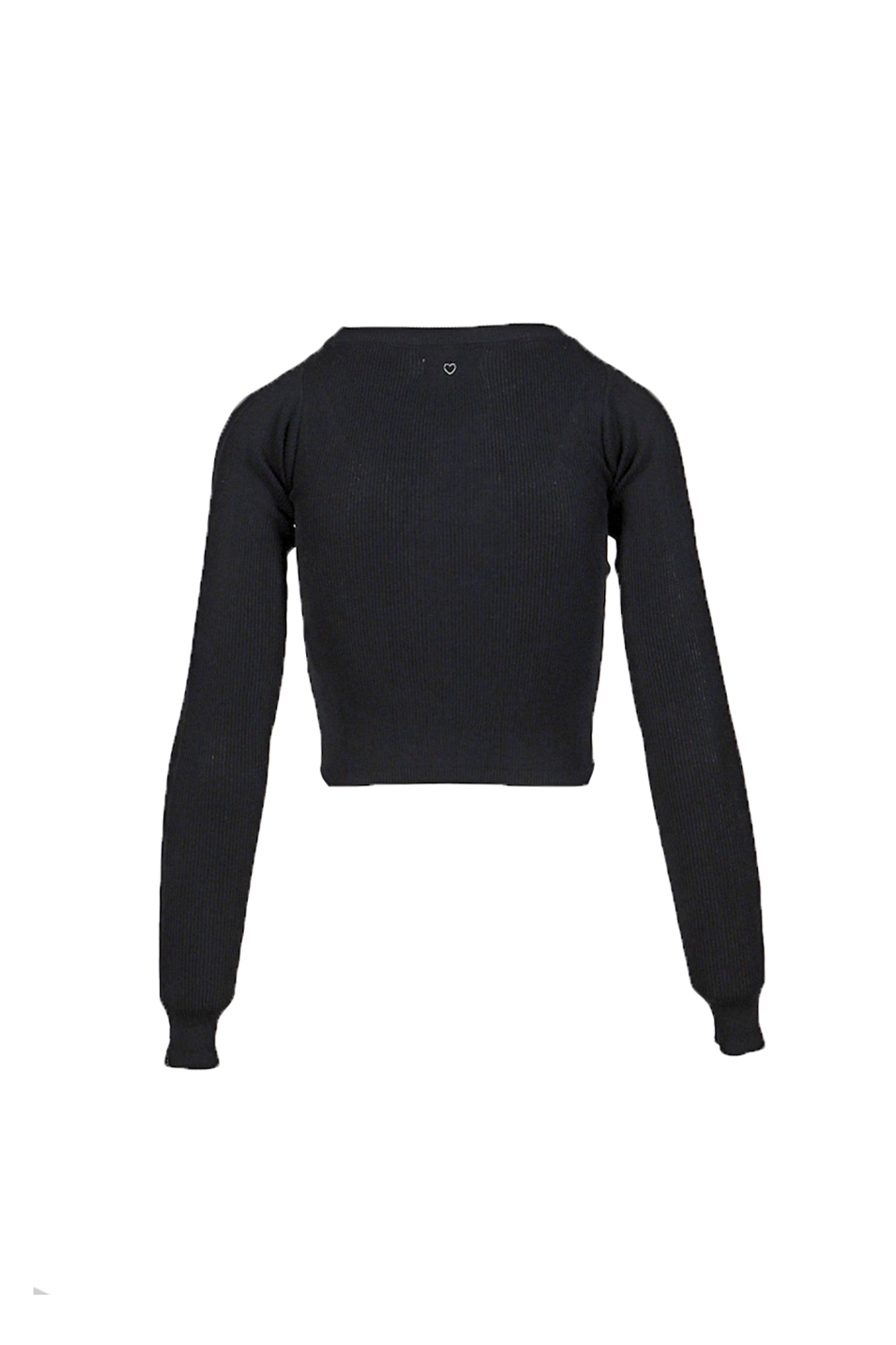 BASICKS RIB FOOTBALL KNIT / BLK