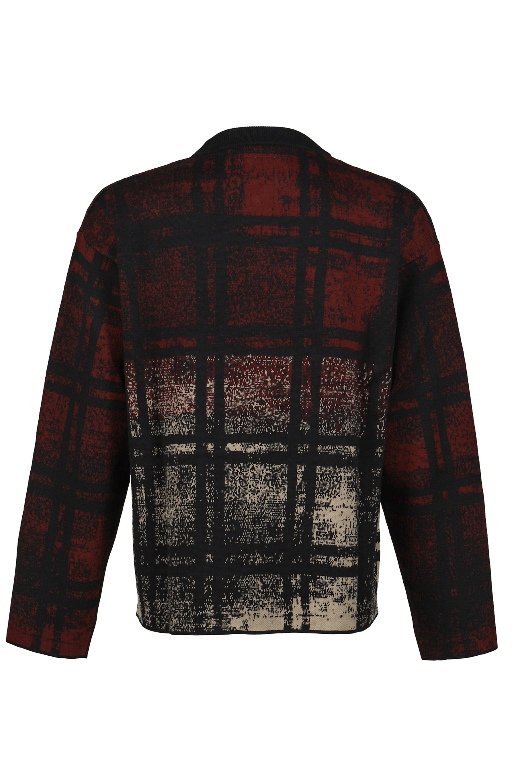 LOGO KNIT SWEATER / DARK BRW 