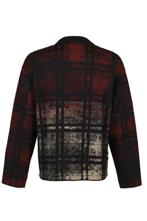 LOGO KNIT SWEATER / DARK BRW 