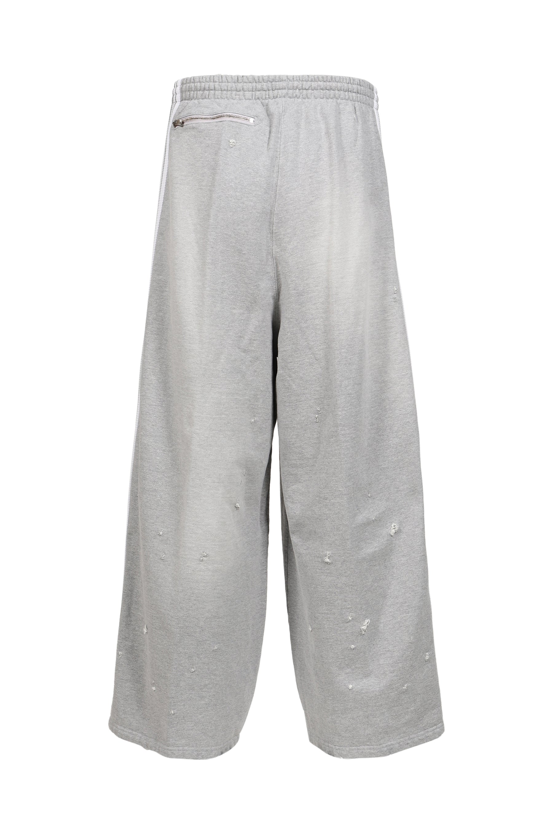 H.D. TRACK PANT - COTTON JERSEY / DAMAGED (20TH EXCLUSIVE) / GRY