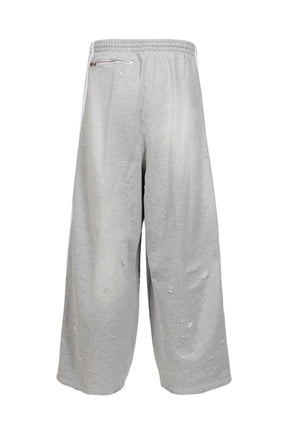H.D. TRACK PANT - COTTON JERSEY / DAMAGED (20TH EXCLUSIVE) / GRY
