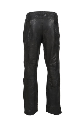 ARC LEATHER PANT / BLK