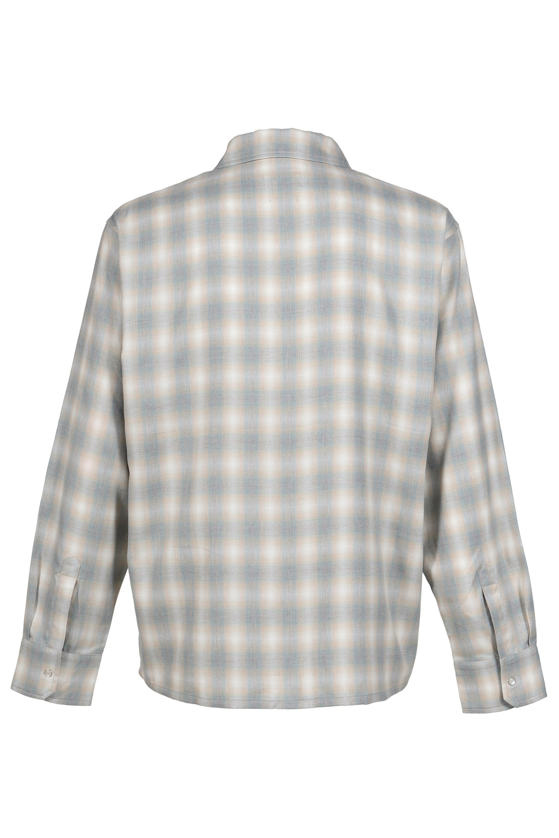 RELAXED LS SHIRT / GRN CHECK