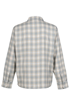 RELAXED LS SHIRT / GRN CHECK