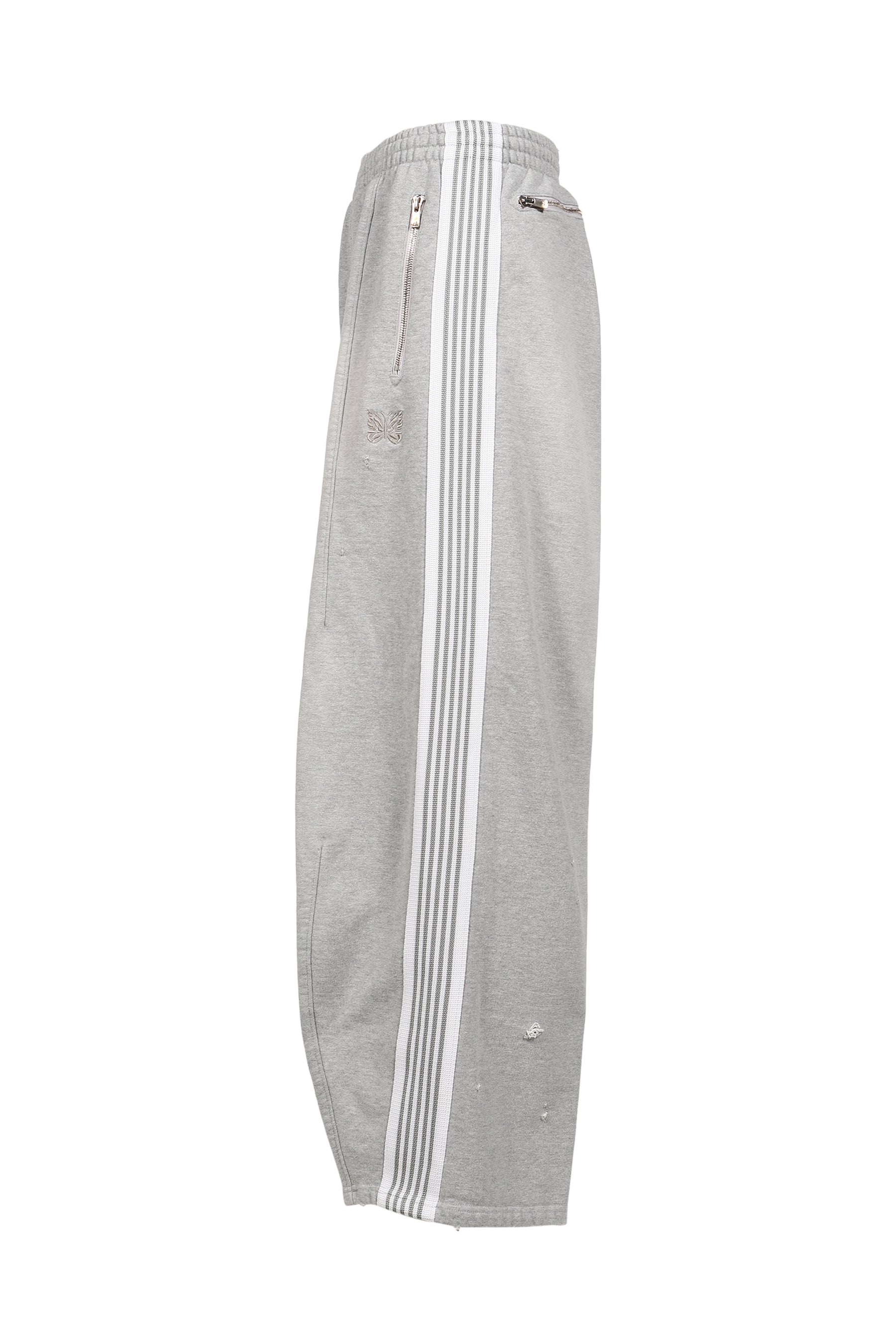 H.D. TRACK PANT - COTTON JERSEY / DAMAGED (20TH EXCLUSIVE) / GRY
