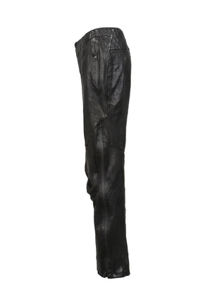 ARC LEATHER PANT / BLK
