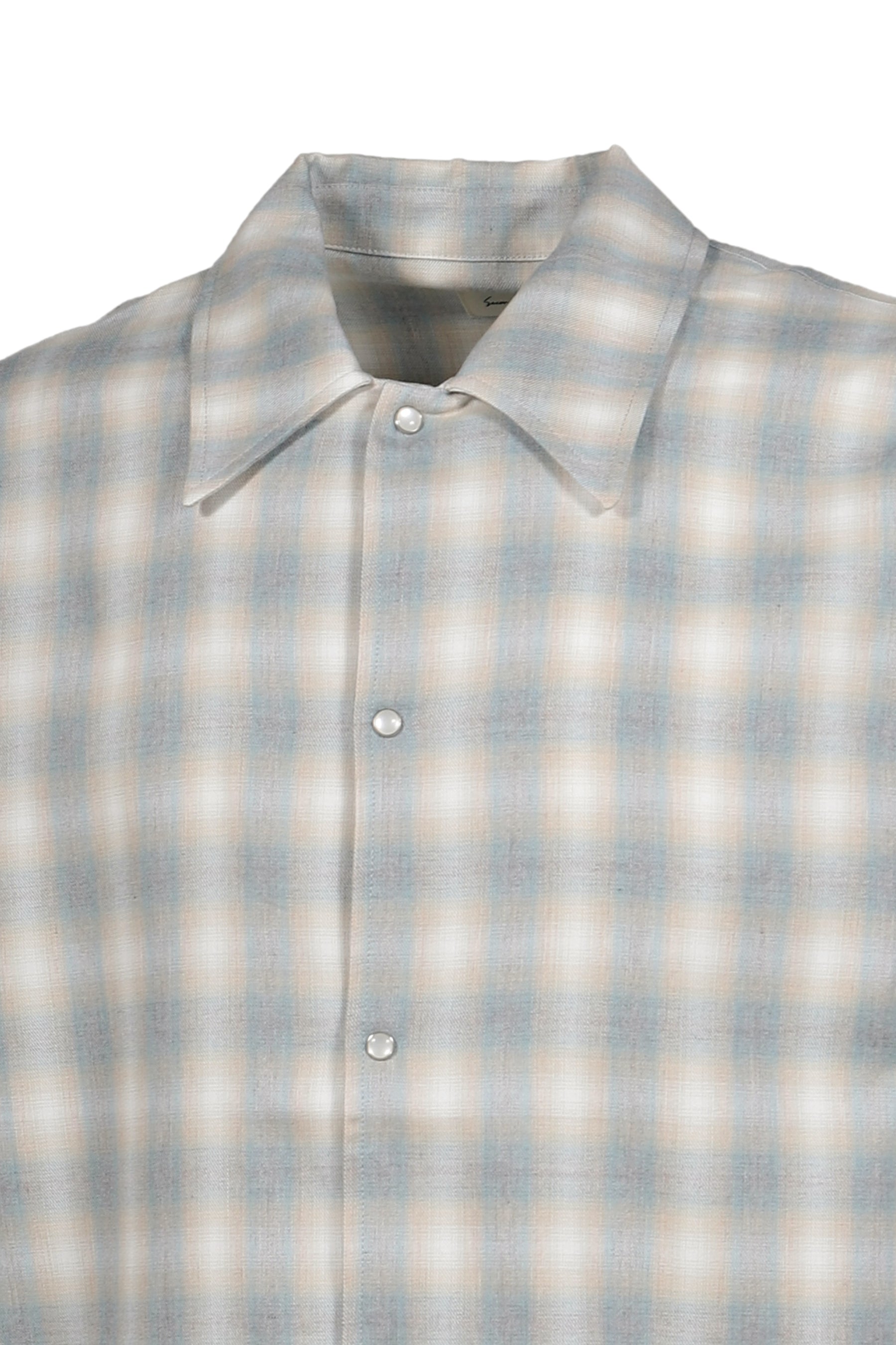 RELAXED LS SHIRT / GRN CHECK