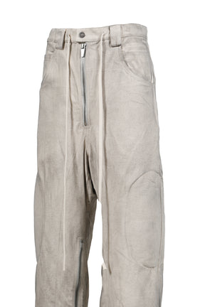 DIRTY BIKER PANTS / D.WHT