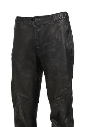 ARC LEATHER PANT / BLK
