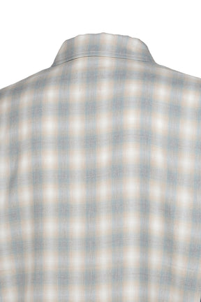 RELAXED LS SHIRT / GRN CHECK