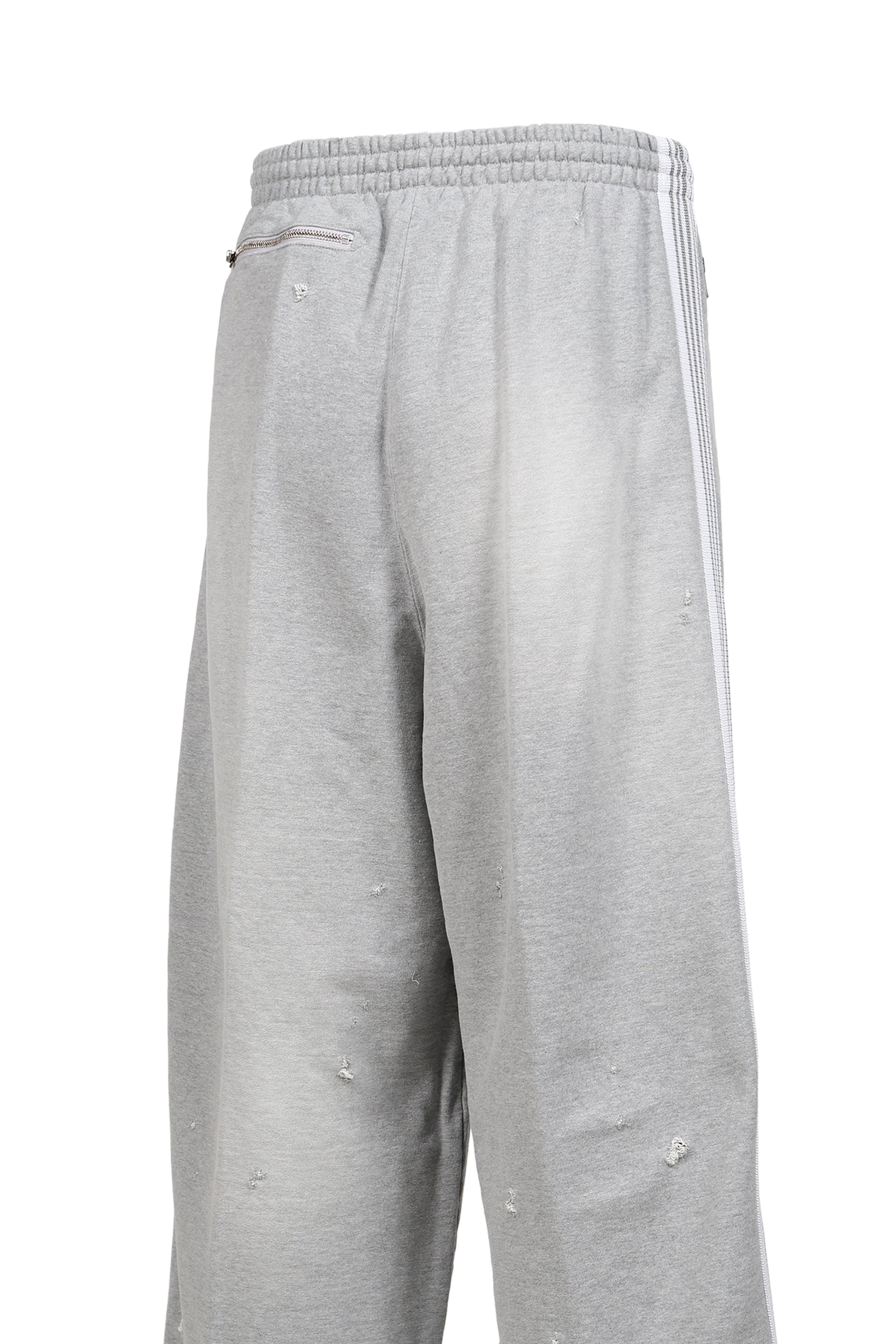 H.D. TRACK PANT - COTTON JERSEY / DAMAGED (20TH EXCLUSIVE) / GRY