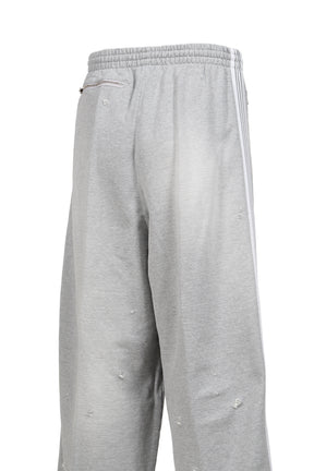 H.D. TRACK PANT - COTTON JERSEY / DAMAGED (20TH EXCLUSIVE) / GRY