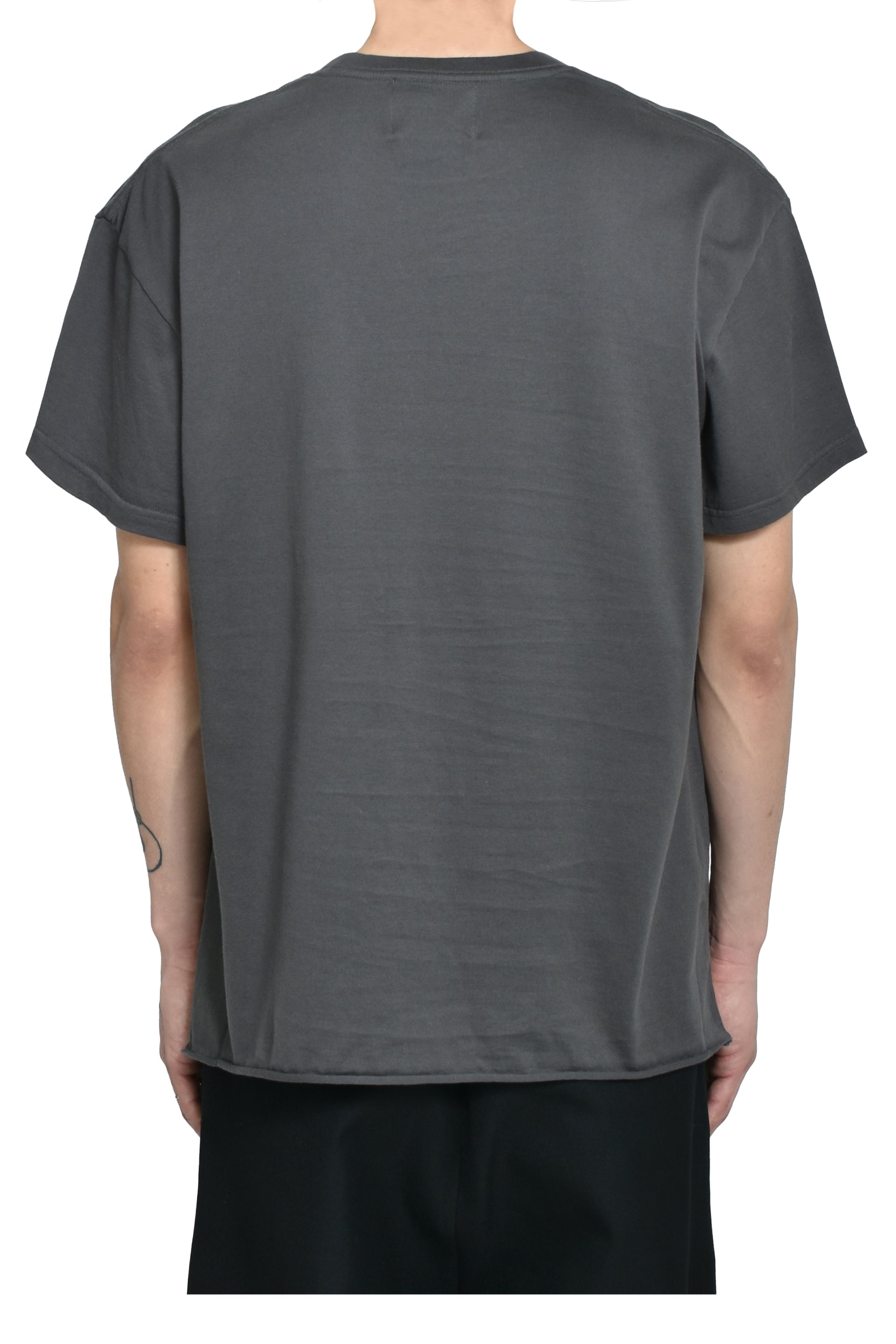 BURN SHORT SLEEVE / WASHED BLK