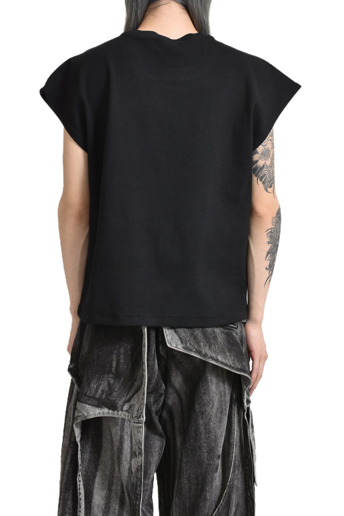 AUTOMATAX SLEEVELESS T-SHIRT / BLK