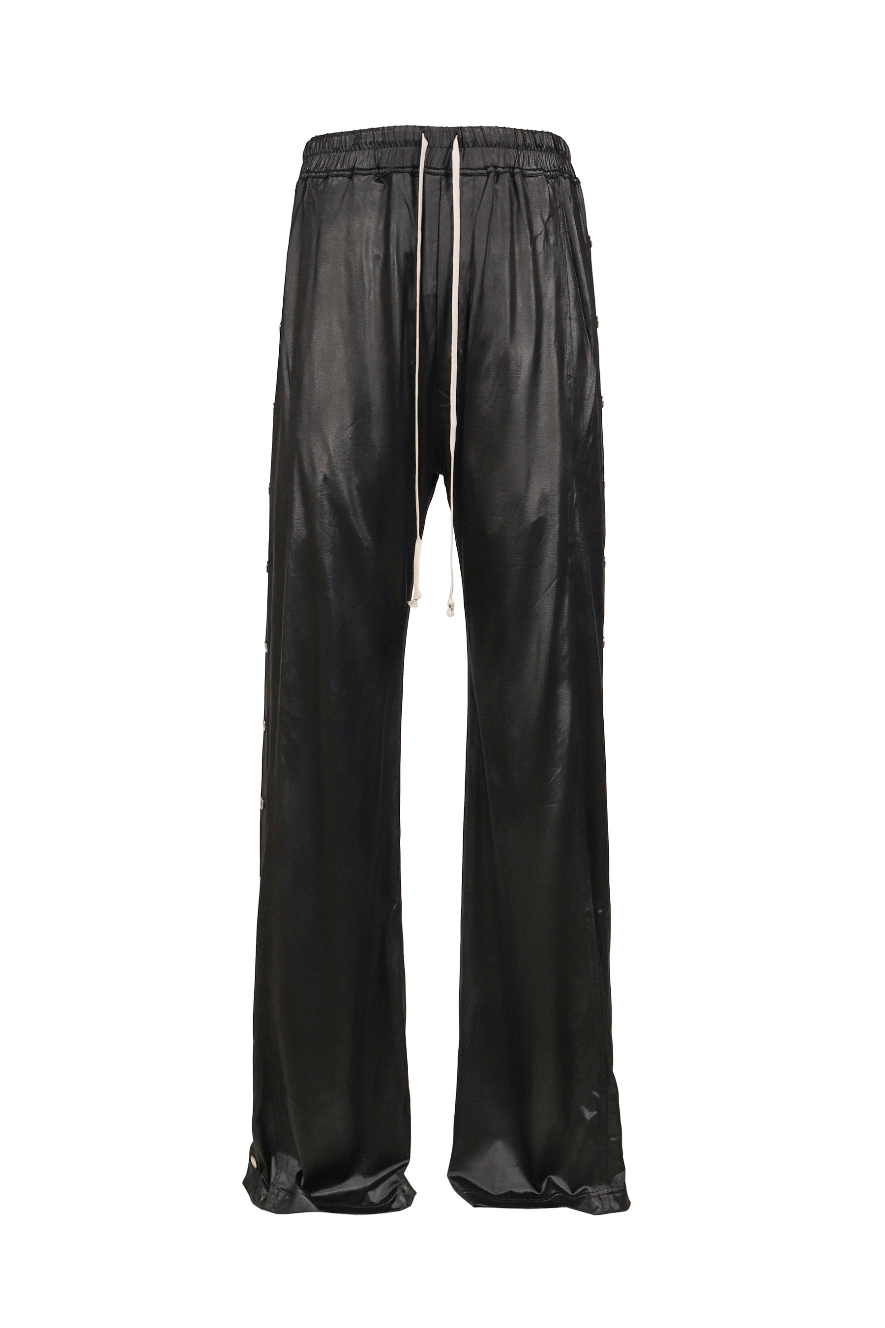 Rick Owens DRKSHDW SS26 WIDE PUSHER PANTS / BLK - NUBIAN