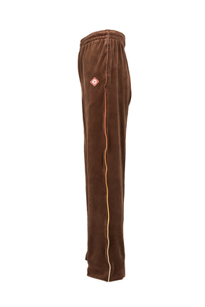 VELOUR TRACK PANT / BRW
