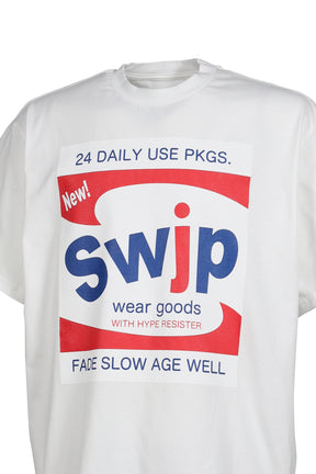 WARHOL POSTER T-SHIRT / WHT